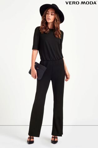 Vero Moda Low Back Flared Jumpsuit